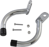 RICK DOSS Saddlebag Guard Eliminator Bracket - Chrome S77-0137