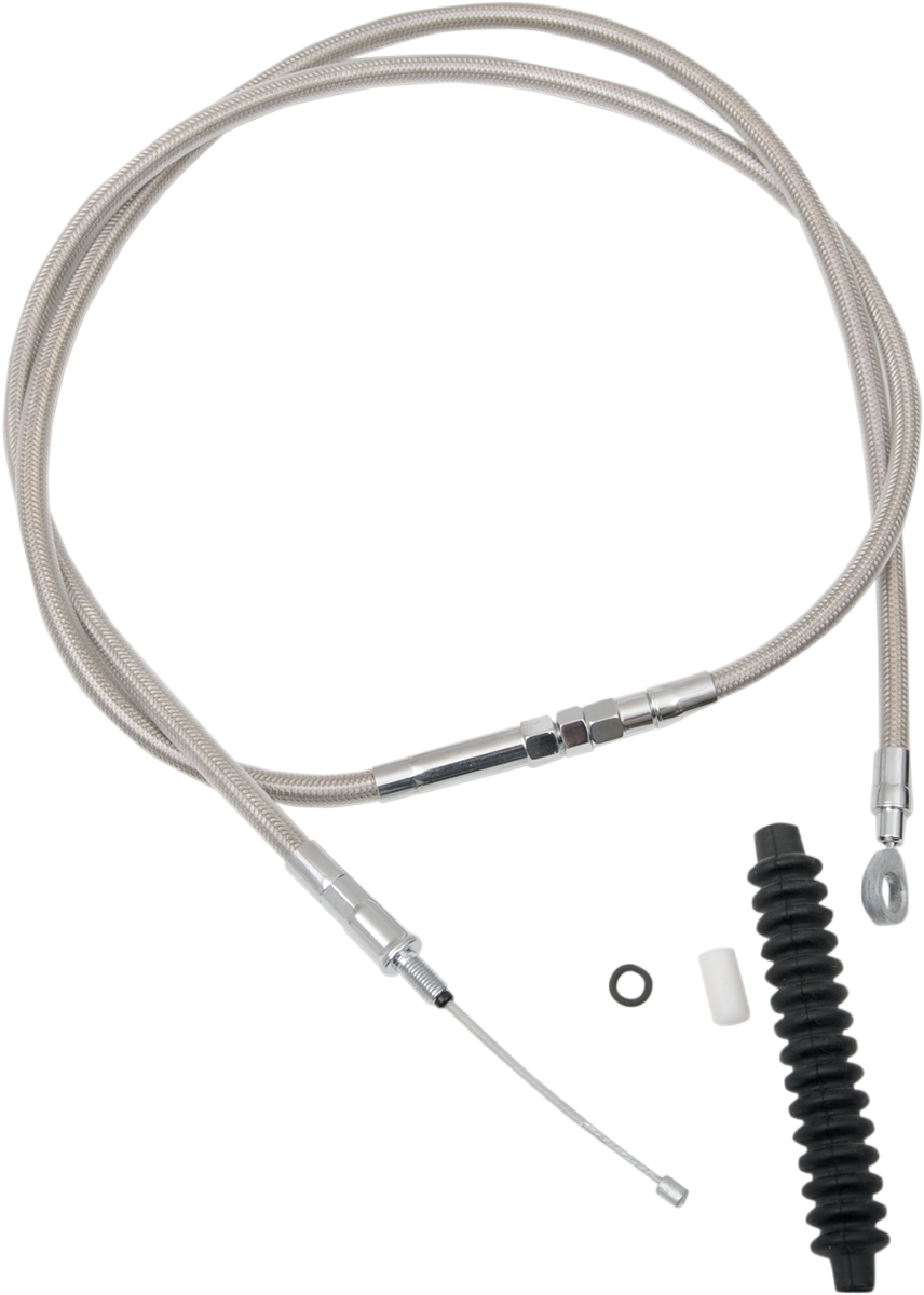 DRAG SPECIALTIES Clutch Cable - Braided 5322303HE