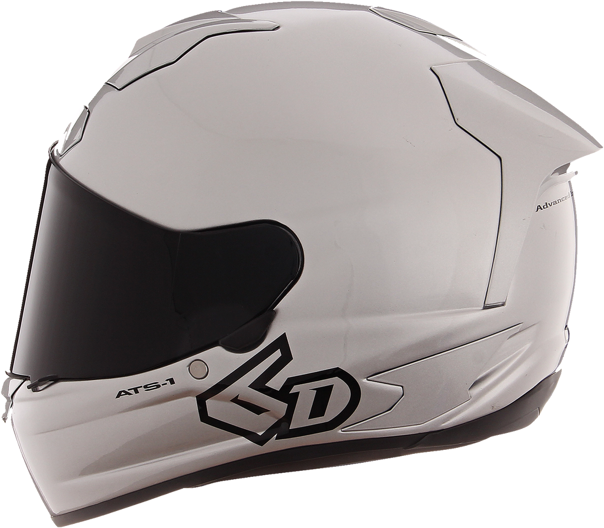 6D ATS-1R Helmet - Gloss Silver - Small 30-0995