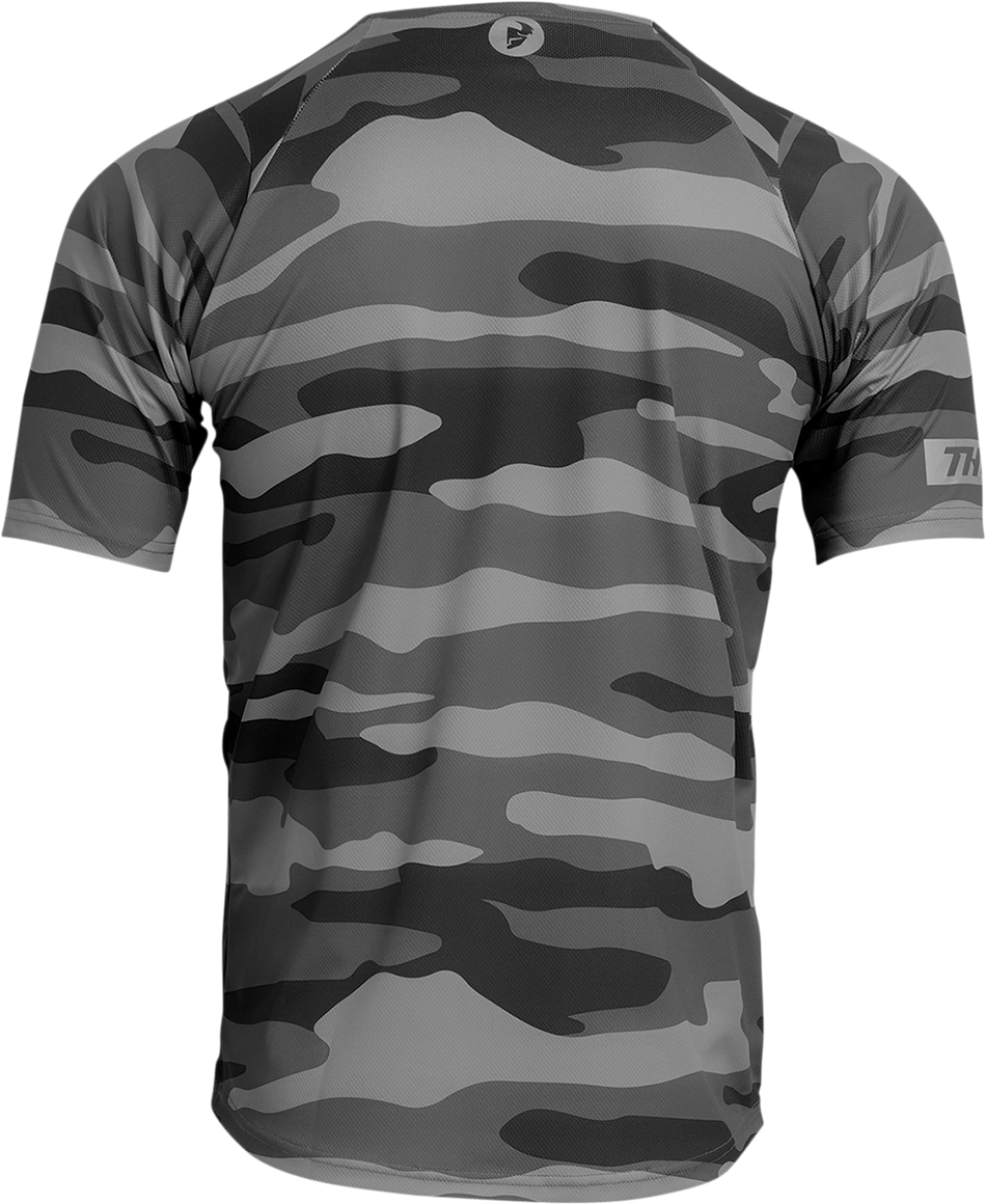 THOR Assist Jersey - Short-Sleeve - Camo Gray - Large 5020-0028