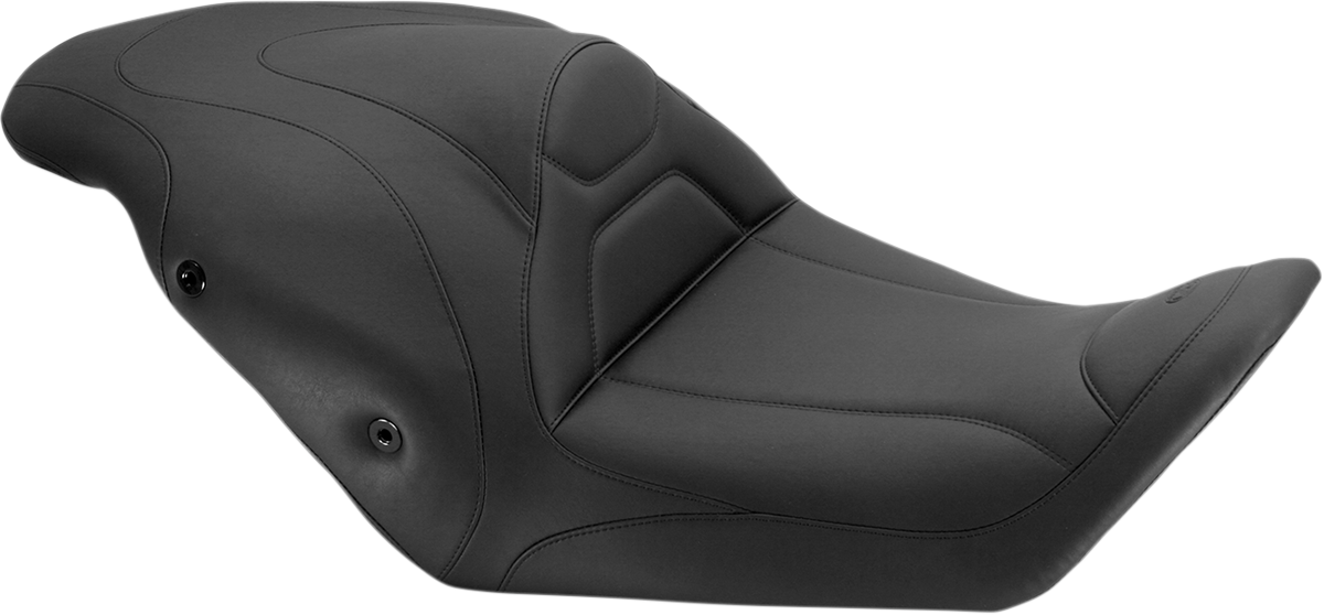 MUSTANG Seat - Tripper Fastback - Stitched - Black - F6B 76840