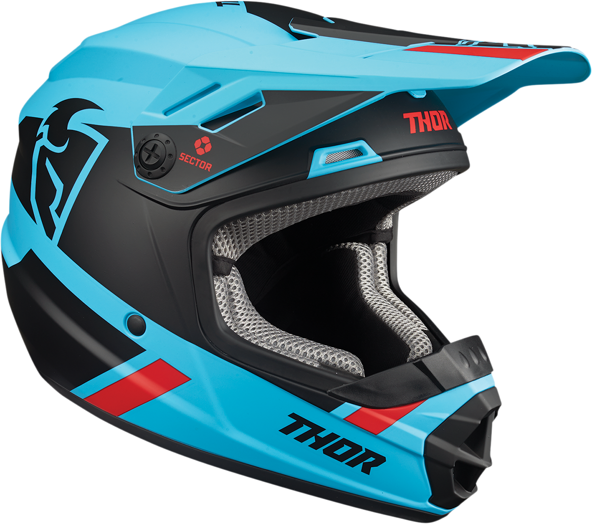 THOR Youth Sector Helmet - Split - MIPS - Blue/Black - Small 0111-1466