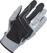 Guantes BILTWELL Baja - Gris - Mediano 1508-1101-303 