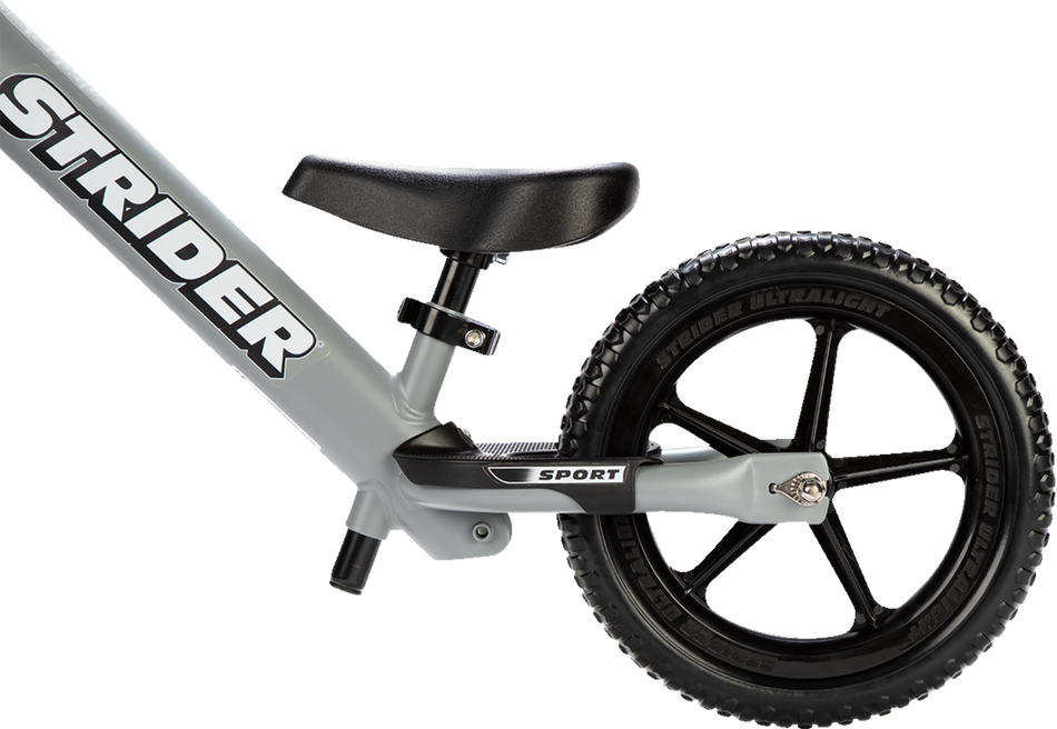 STRIDER 12" Sport Balance Bike - Matte Gray ST-S4MG