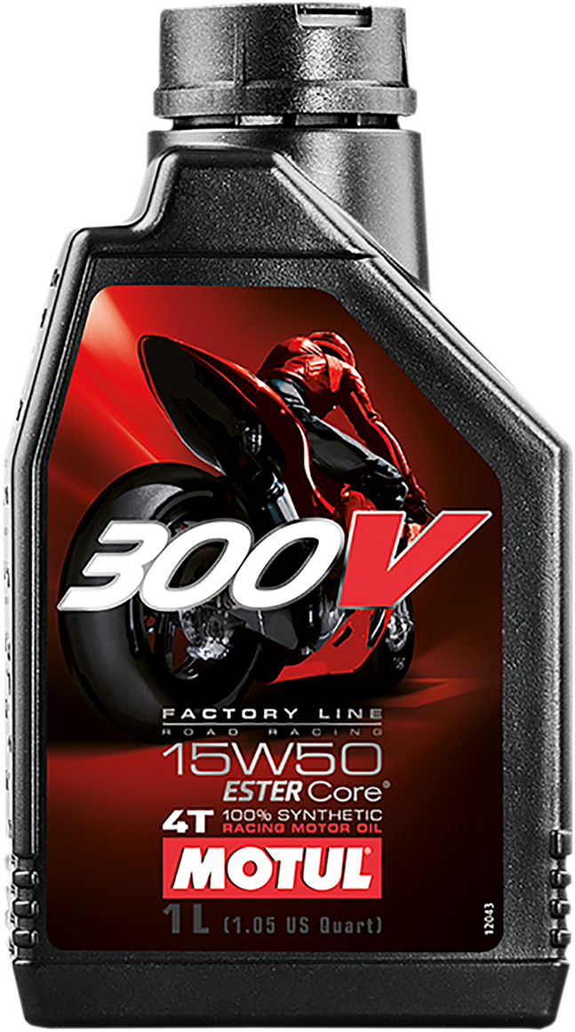 MOTUL 300V Synthetic Ester Oil - 15W-50 - 1L 104125