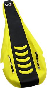 Funda para asiento BLACKBIRD RACING Double Grip 3 - Negro/Amarillo - Suzuki 1330HUS 