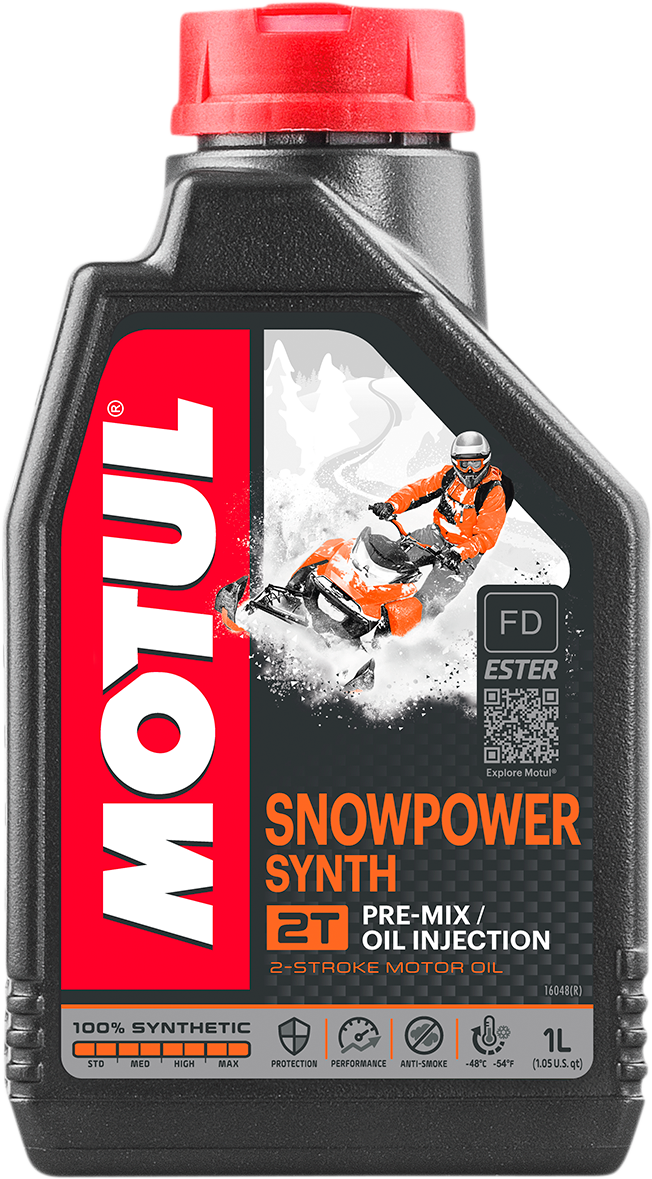 MOTUL Oil Snowpower 2T Synth Oil - 1L 108209