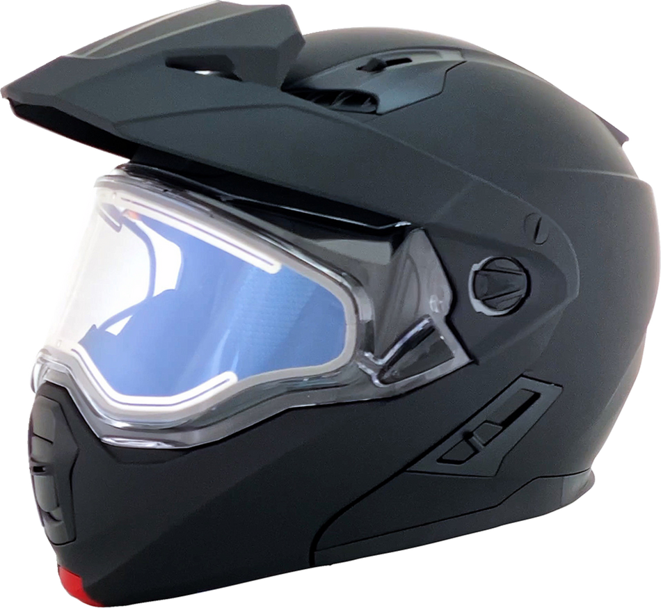 AFX FX-111DS Snow Helmet - Electric - Matte Black - Medium 0120-0800