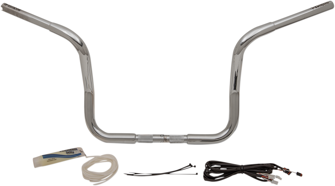 FAT BAGGERS INC. Handlebar Kit - Rounded Top - 12" - Chrome 909512