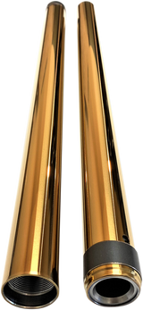 PRO-ONE PERF.MFG. Fork Tube - Gold - 39 mm - 24.25" Length 105020G