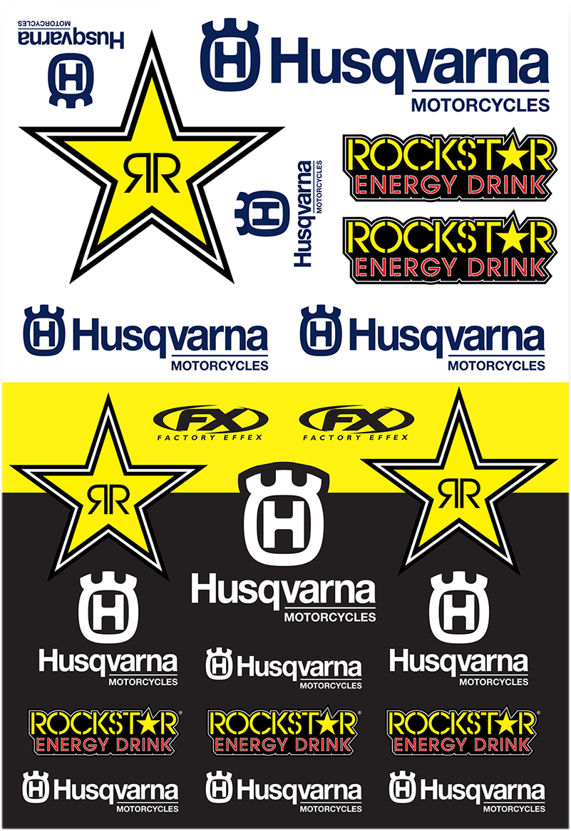 FACTORY EFFEX Decal Kit - Husqvarna Racing 22-68632