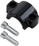 KLOCK WERKS Lower Fork Leg/Axle Cap - Black KWS-01-0010-B