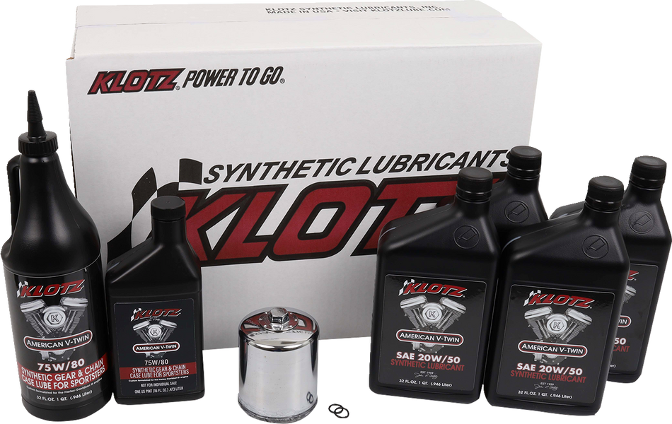 KLOTZ OIL Premium Oil Change Kit KH-104