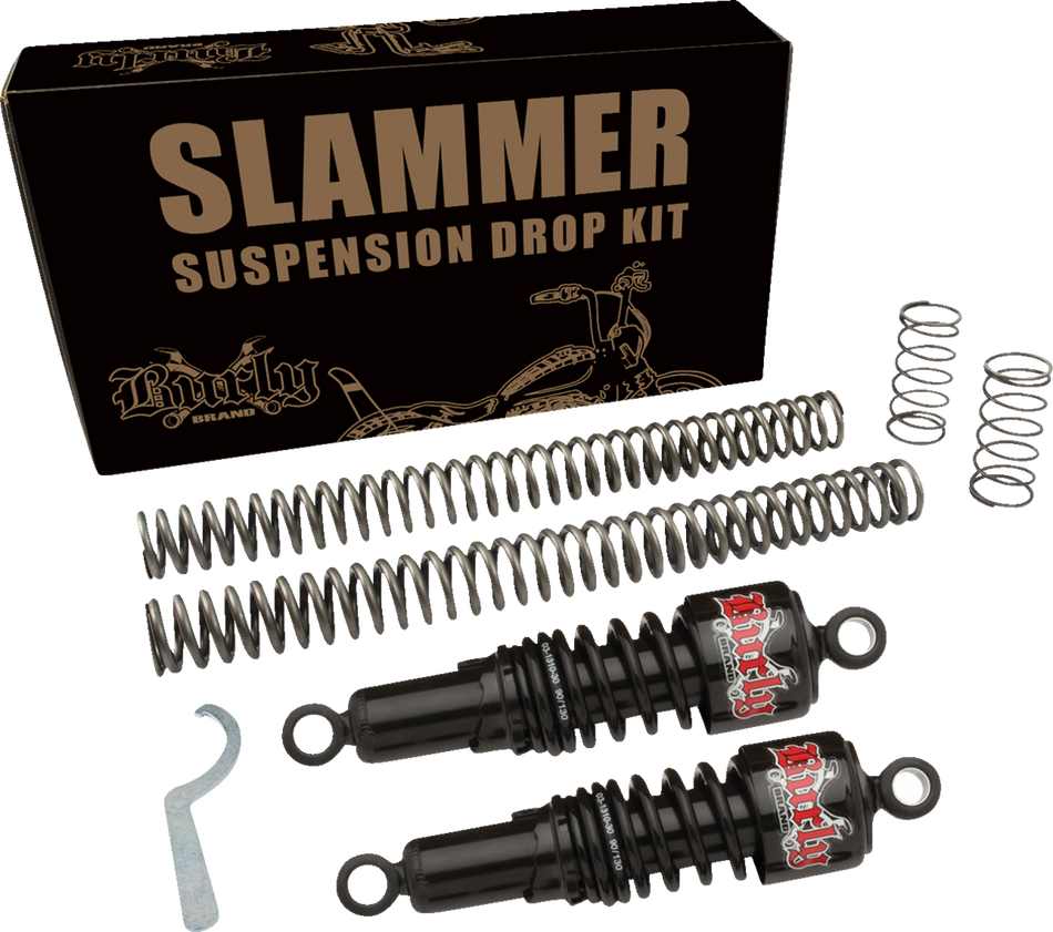 BURLY BRAND Suspension Kit - Slammer - Black B28-1007B