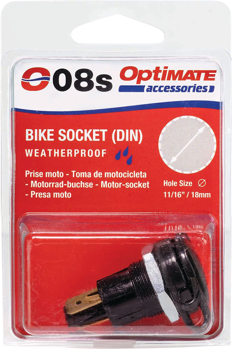 TECMATE DIN Socket O-08S