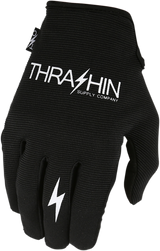 THRASHIN SUPPLY CO. Stealth Gloves - Black - Large SV1-01-10