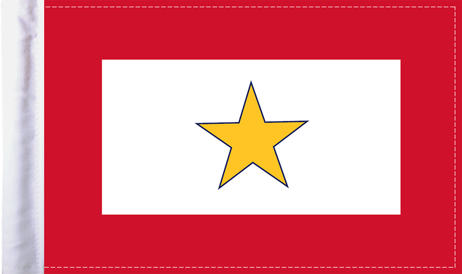 PRO PAD Gold Star Flag - 6" x 9" FLG-GS