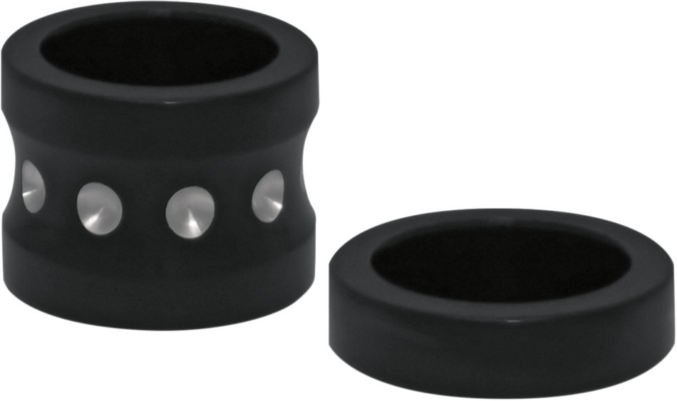 COVINGTONS Axle Spacer - Dimpled - Black - ABS C0015-B