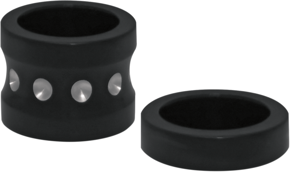 COVINGTONS Axle Spacer - Dimpled - Black - ABS C0015-B