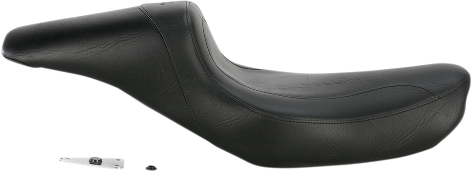 MUSTANG Seat - Fastback - Stitched - Black - Dyna '96-'03 75439