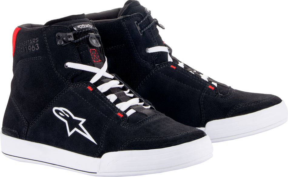 ALPINESTARS Chrome Shoes - Black/White/Red - US 10 2512322130410
