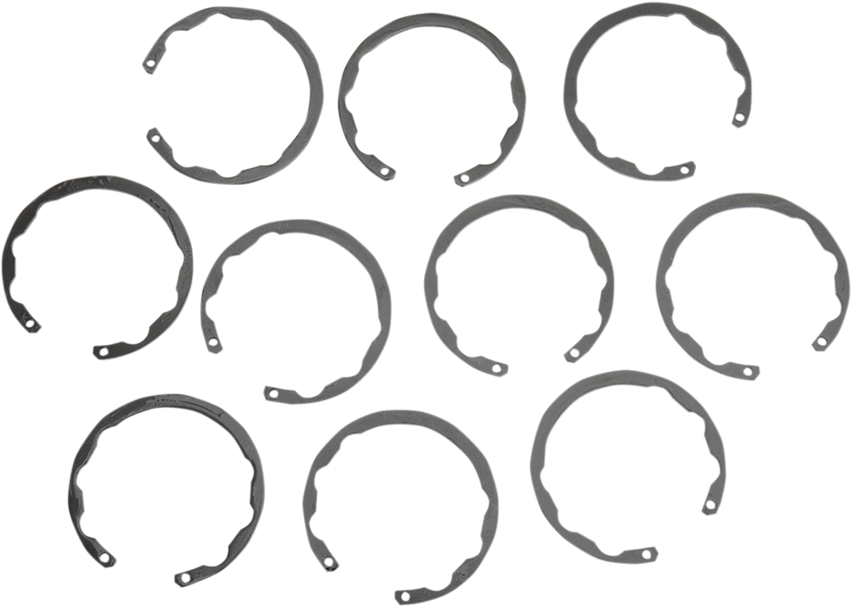 EASTERN MOTORCYCLE PARTS Slider Tube Retainer Rings A-45847-84