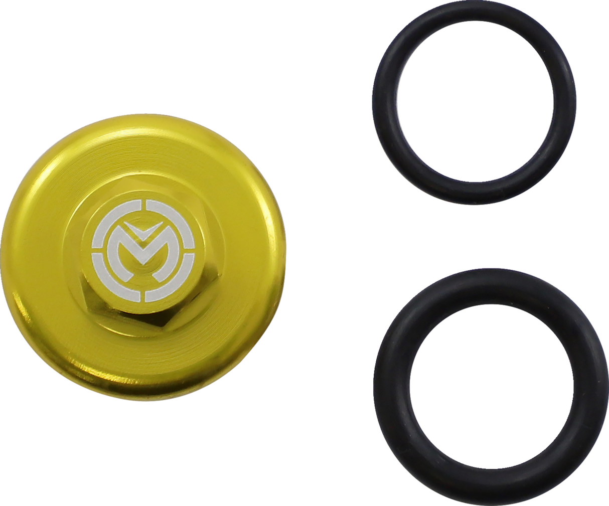 MOOSE RACING Oil Cap - Yellow - Suzuki T14-6302Y