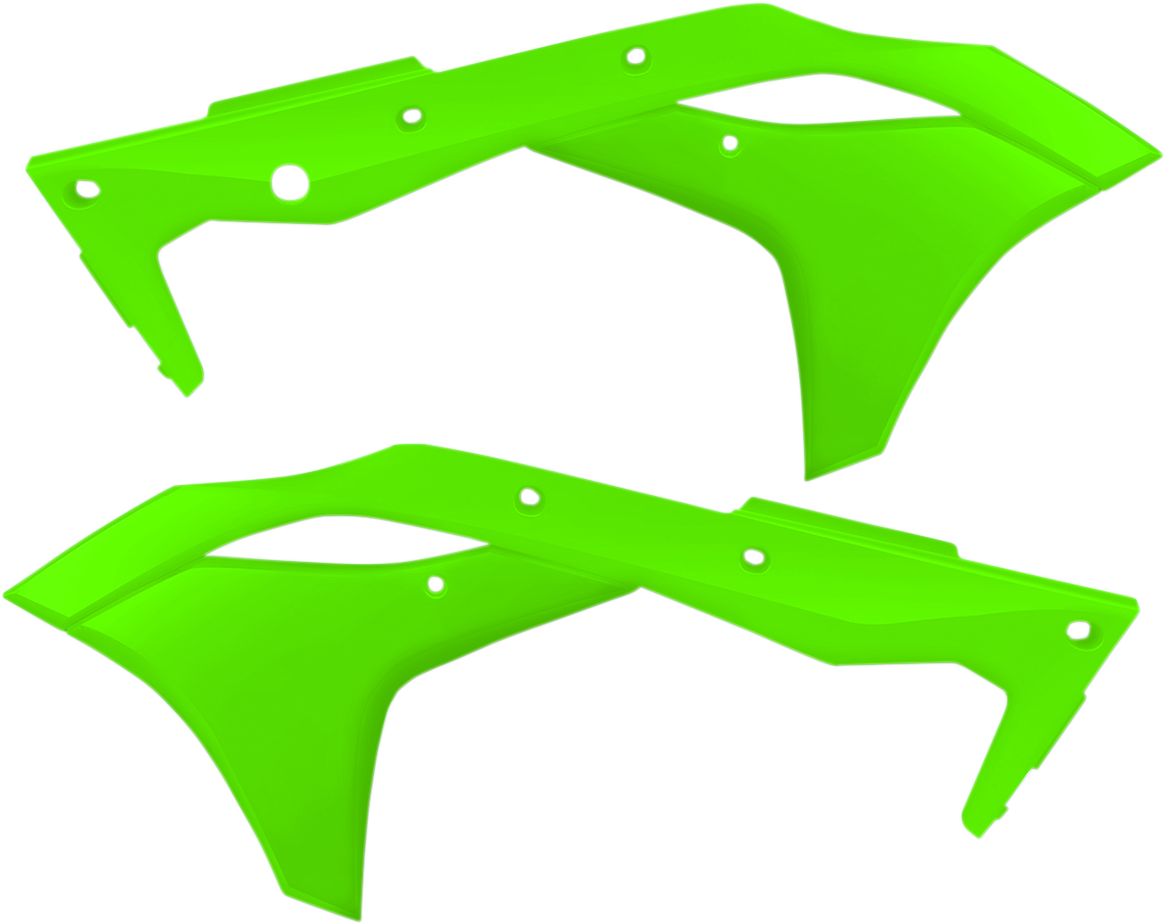 ACERBIS Radiator Shrouds - Fluorescent Green 2630610235