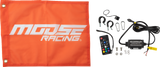 MOOSE RACING 3' Whip Light - RGB - Black SB-RGBR-131-PU