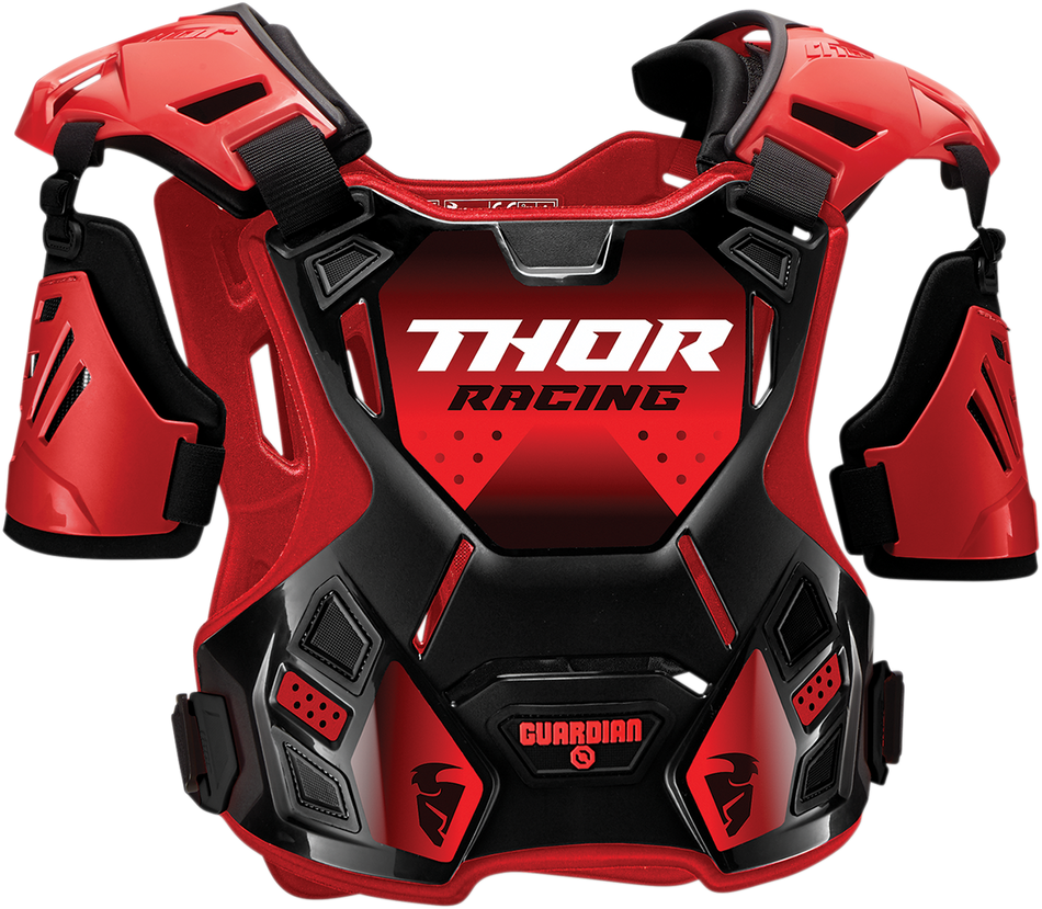 THOR Youth Guardian Roost Deflector - Red - S/M 2701-0969