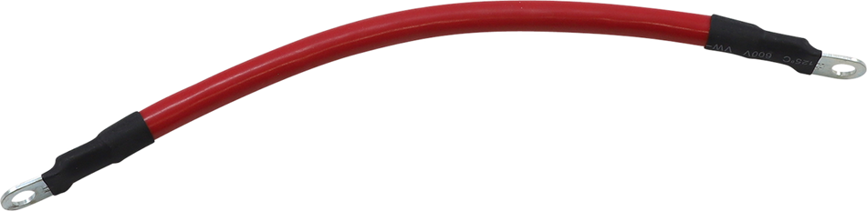 MOOSE RACING Battery Cable - 8" - Red 680-6708