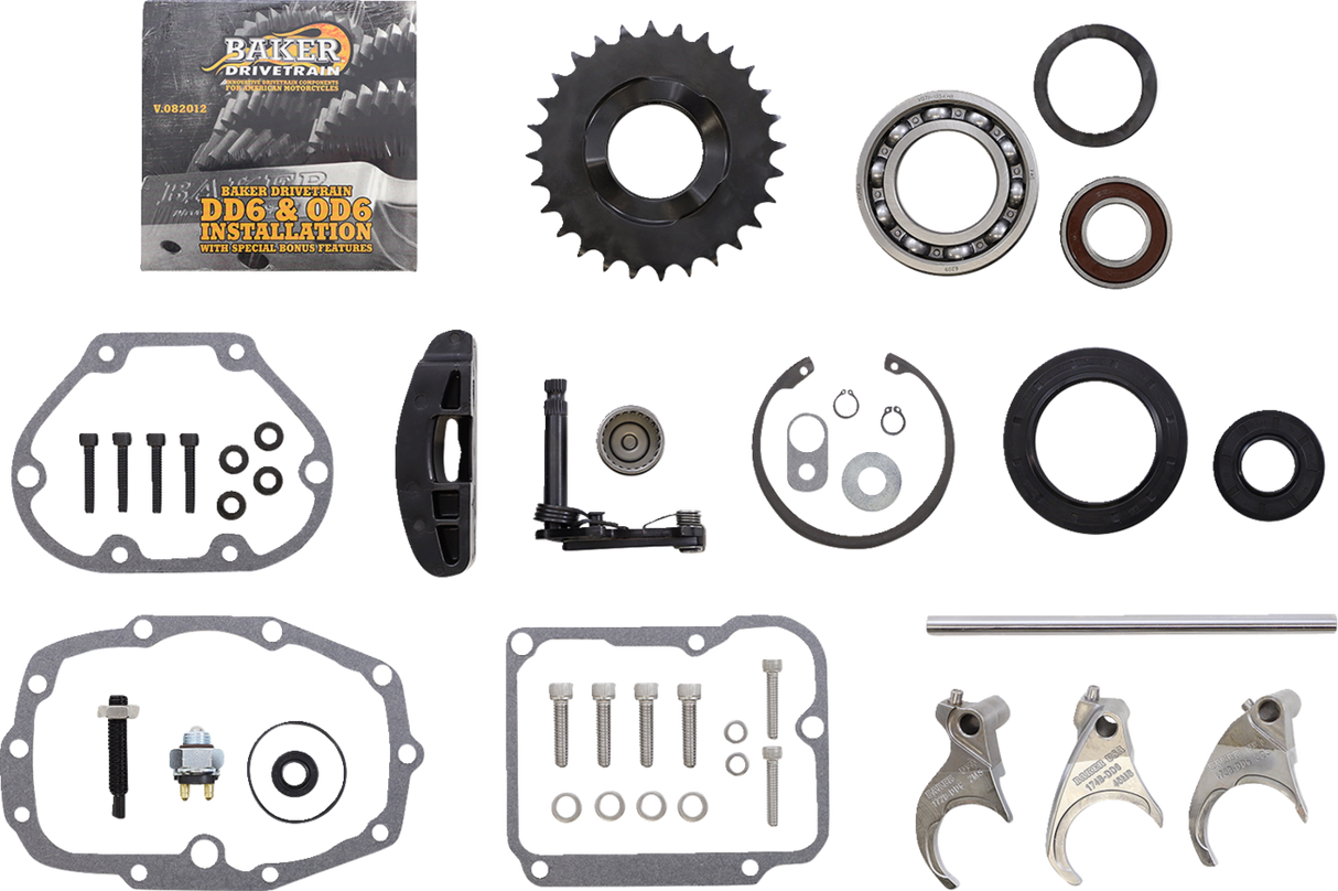 BAKER DRIVETRAIN Direct Drive Gear Set - 6-Speed DD6-411PL-02