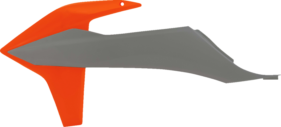 ACERBIS Radiator Shrouds - Gray/Orange 2726511294