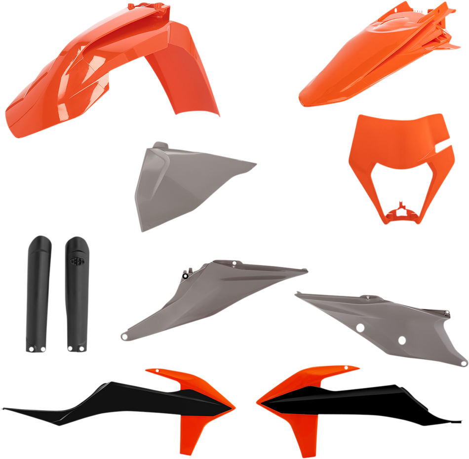 ACERBIS Full Replacement Body Kit - OEM Orange/Black/Gray 2791547118