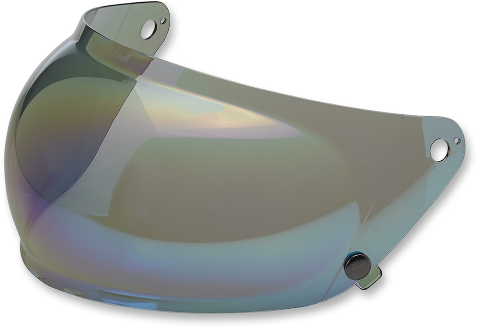 BILTWELL Gringo S Shield - Bubble - Rainbow Mirror 1102-223