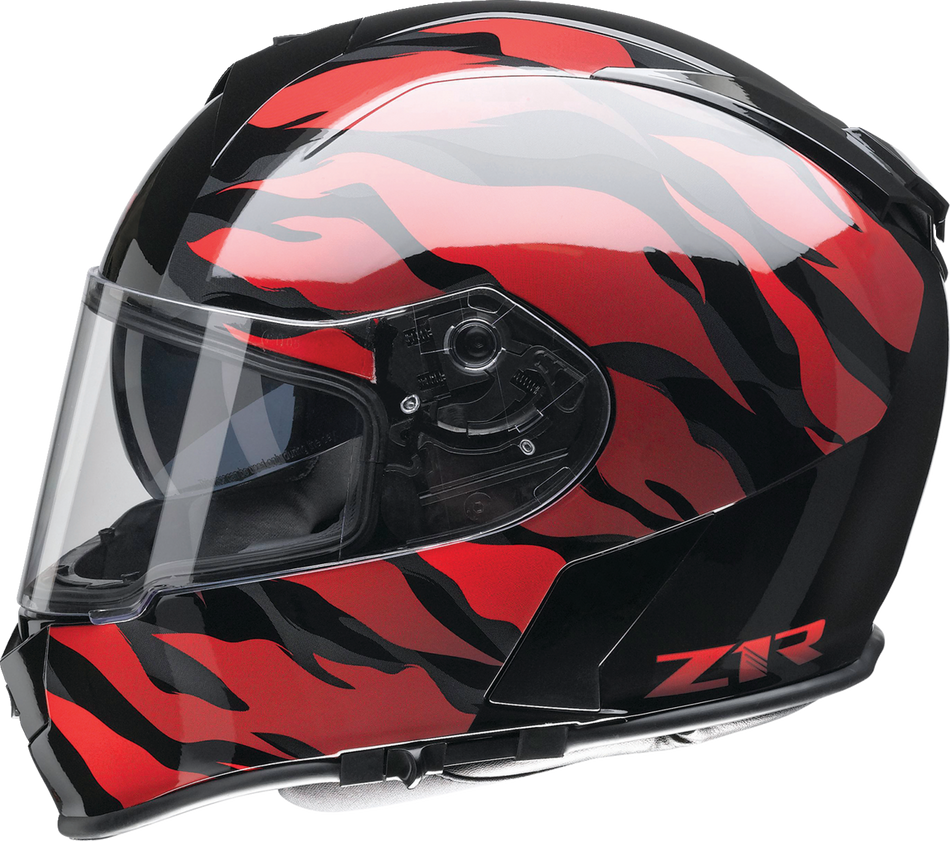 Z1R Warrant Helmet - Panthera - Black/Red - Small 0101-15206