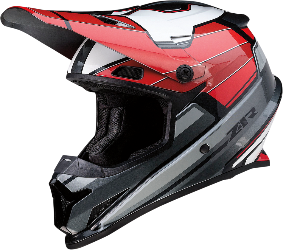 Z1R Rise Helmet - MC - Red/Gray - 2XL 0110-7213