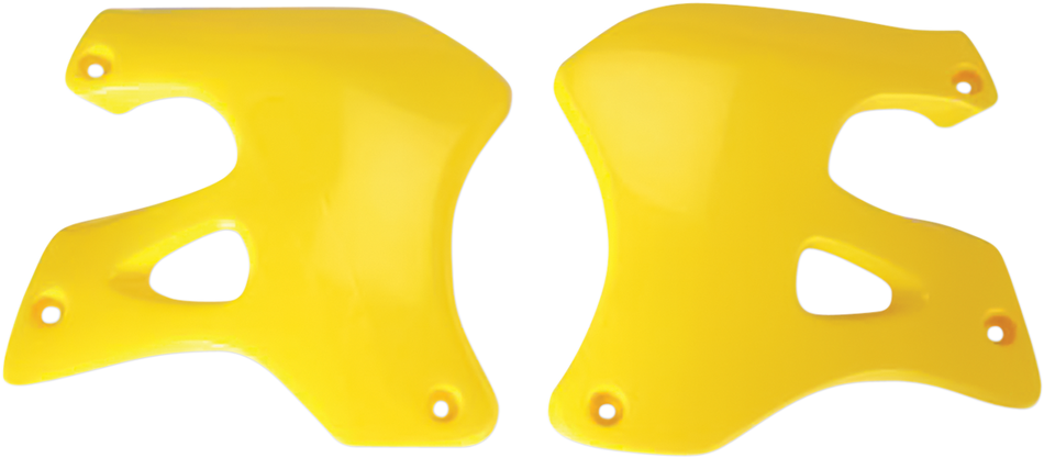 UFO Radiator Shrouds - RM Yellow SU02958101