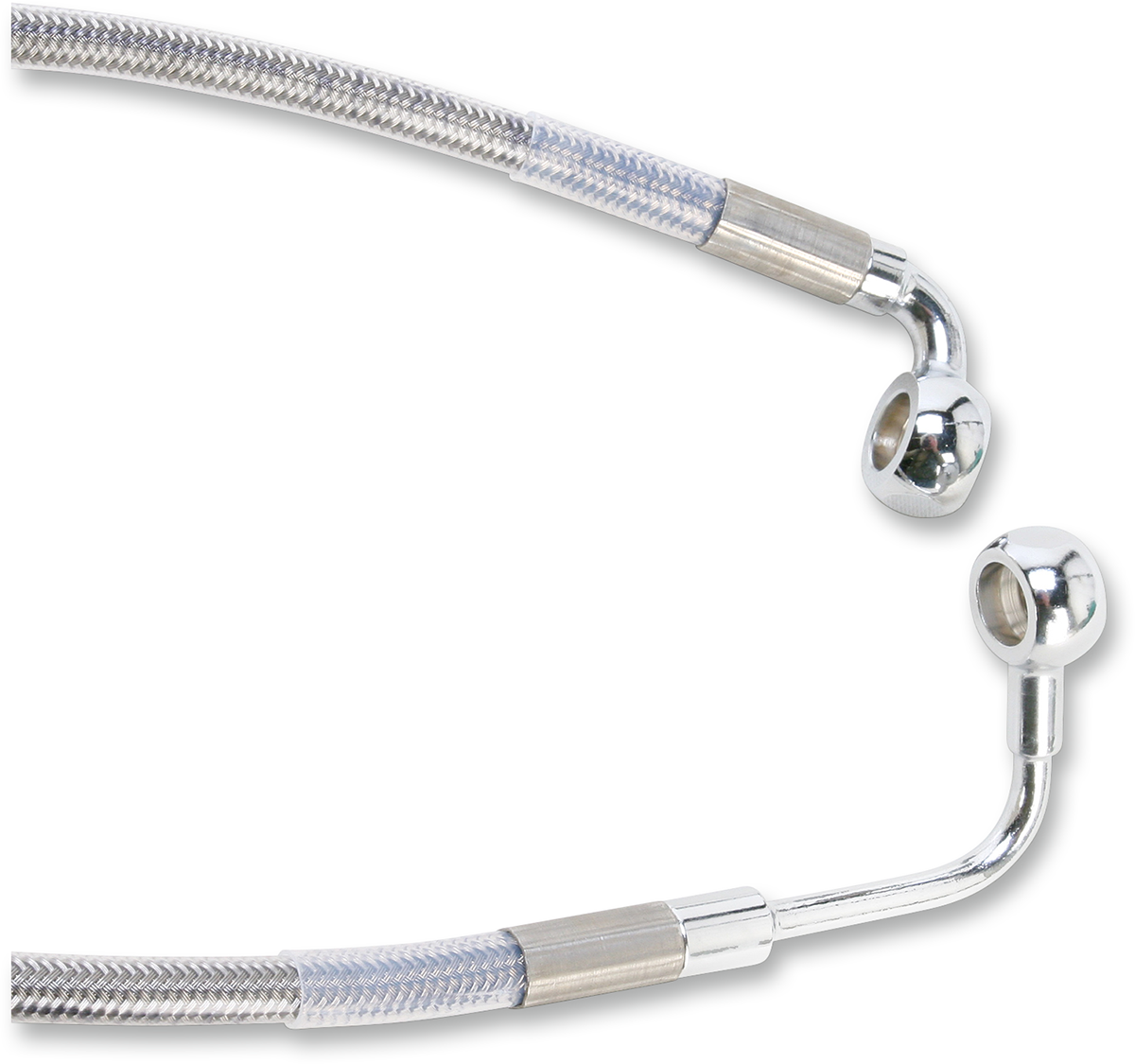 DRAG SPECIALTIES Brake Line - Rear - Stainless Steel 640240