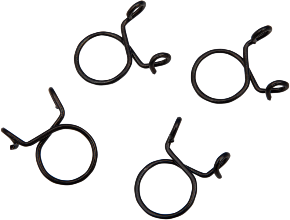 ALL BALLS Refill Kit - Wire Clamp - Black - Band - 4-Pack FS00057
