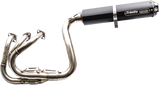 TRINITY RACING Stage 5 Exhaust System - Black TR-4155F-BK