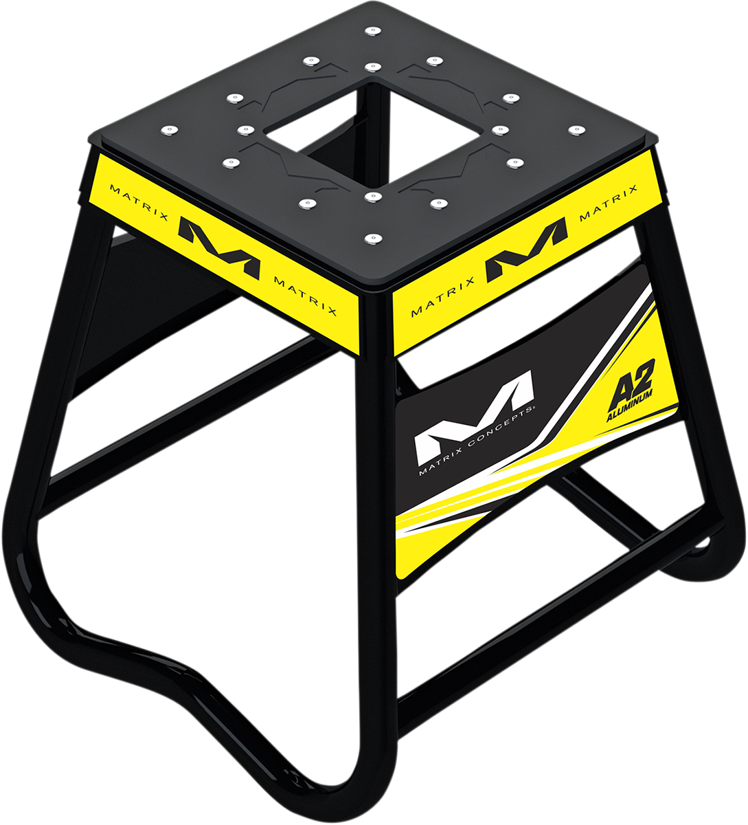 MATRIX CONCEPTS,LLC A2 Stand - Aluminum - Yellow/Black A2 104