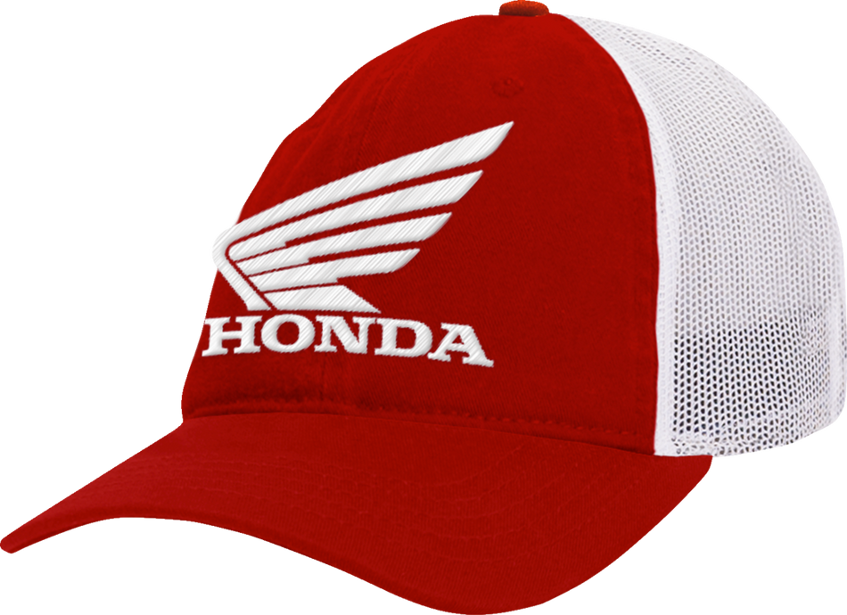 HONDA APPAREL Honda Trucker Hat - Red/White NP21A-H3161