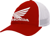 HONDA APPAREL Honda Trucker Hat - Red/White NP21A-H3161