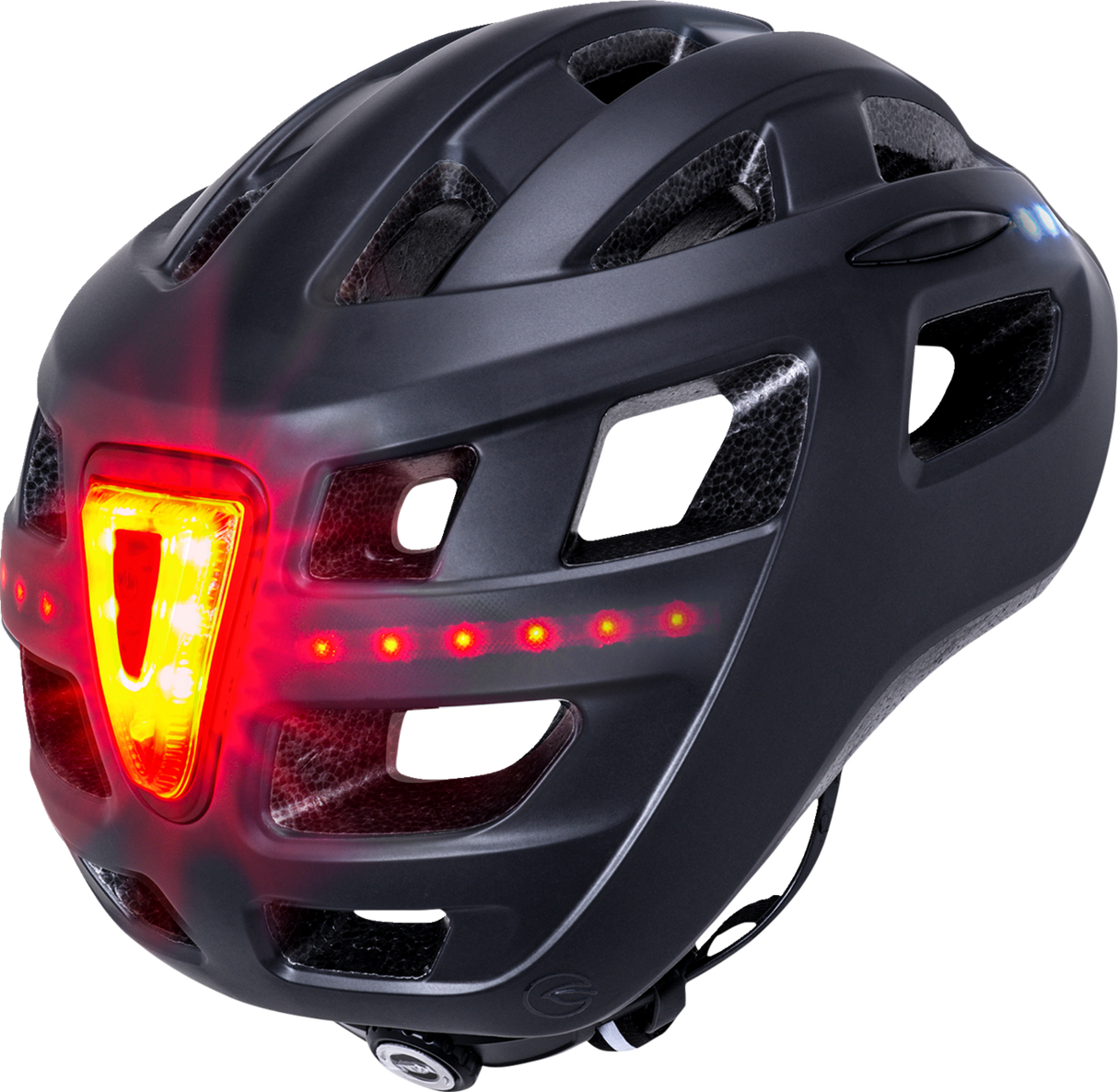 KALI Central Lit Helmet - Matte Black - S/M 0250521216