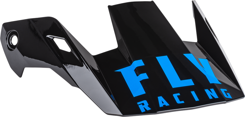 FLY RACING Rayce Helmet Visor Black/Blue Yl 73-91152Y