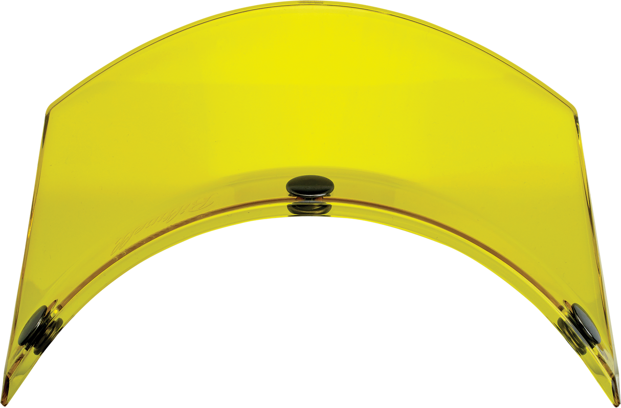 BILTWELL Moto 3-Snap Visor - Yellow 2002-103