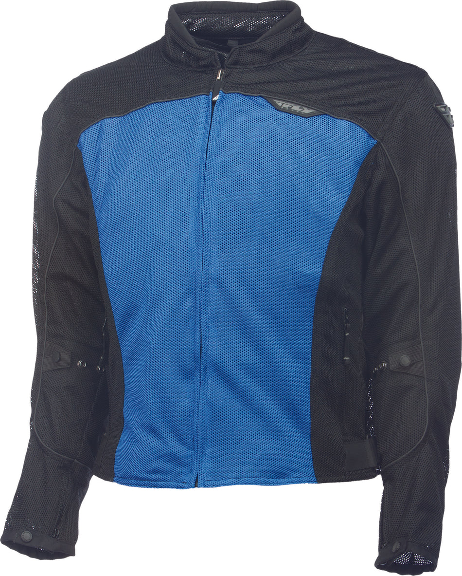 FLY RACING Flux Air Mesh Jacket Blue/Black 2x #5948 477-4042~6