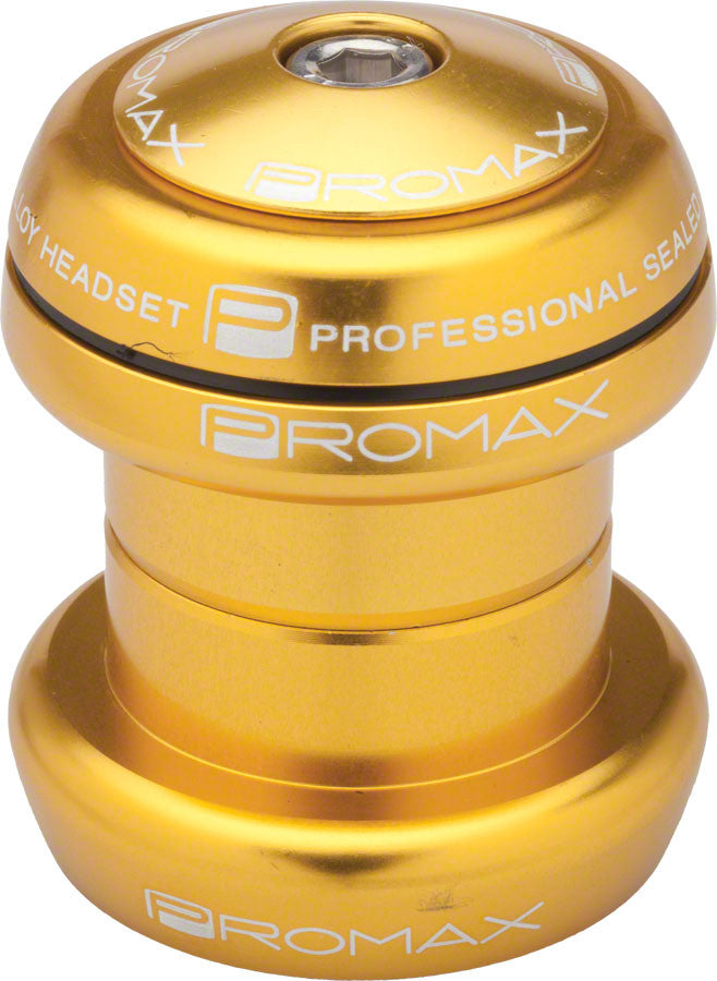 PROMAX Pi-1 Alloy 45x45 Threadless Headset Gold 1" HD3509