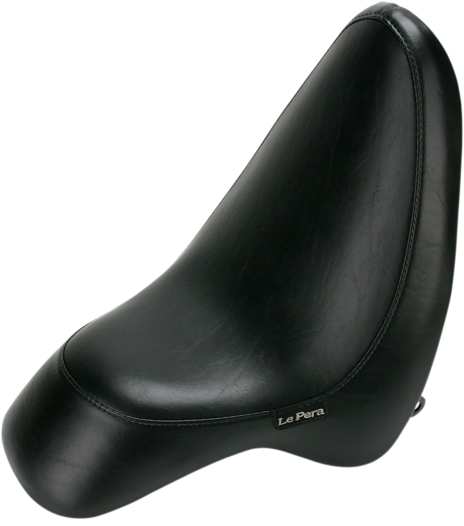 LE PERA Silhouette Solo Seat - Smooth/Bullet - Black - Softail '00-'05 LX-280